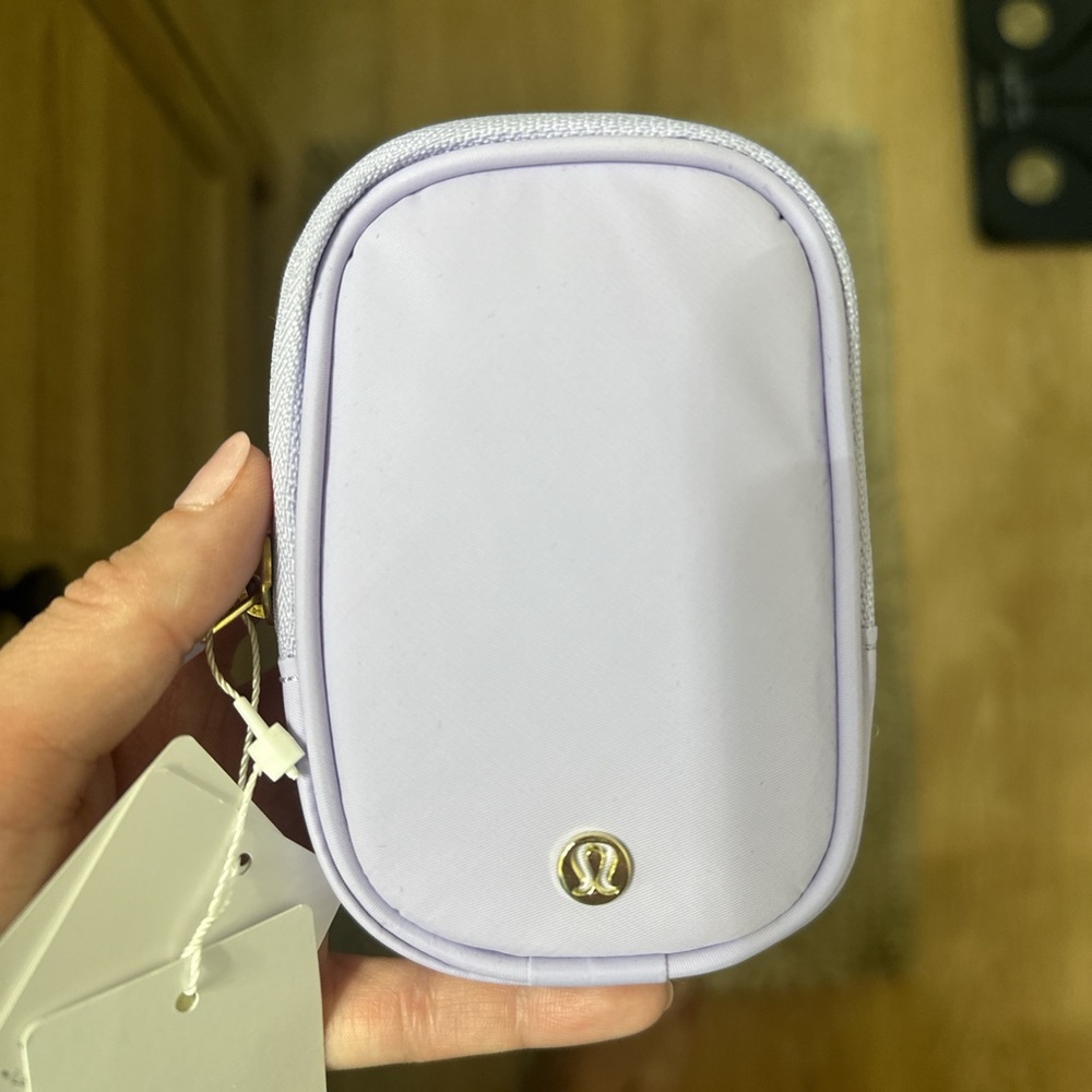 Lululemon Athletica Light Purple Clippable Nano Case